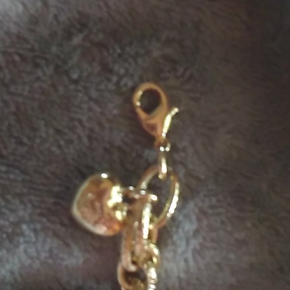 18K Gold Filled Stainless Steel Heart and Flower - Picture 6 of 9